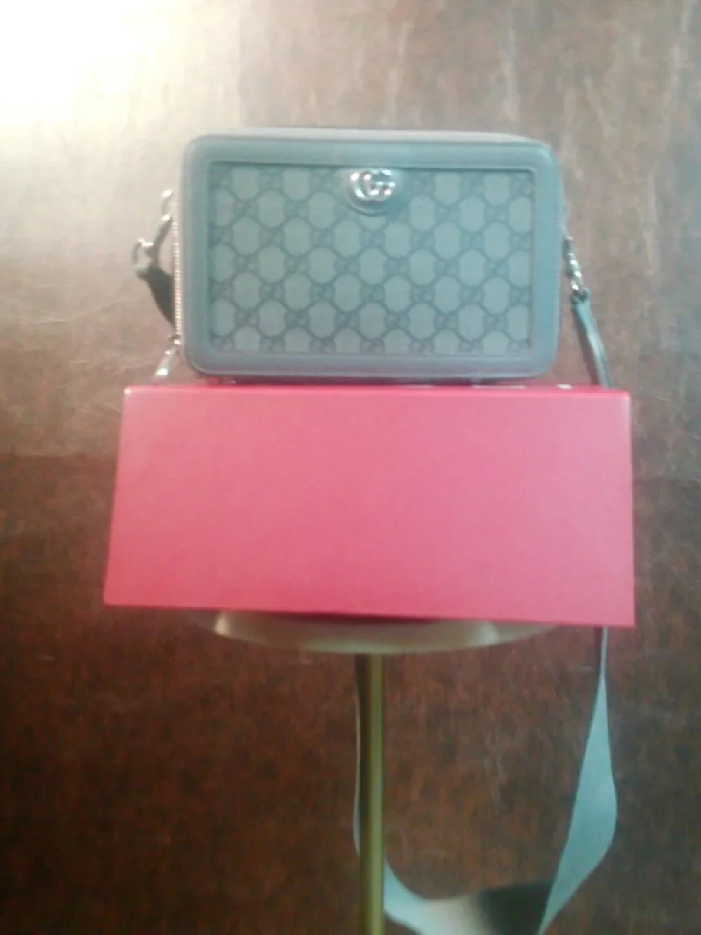 Grey Gucci Crossbody Men